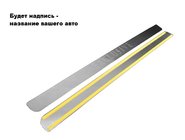 Citroen Jumpy 2007–2017 Rear bumper protector Natanika (stainless steel) photo 1