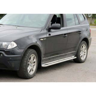 Side Steps KB001 Stainless Steel BMW X3 E83 2003-2010 photo 1