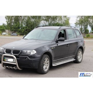 Side Steps KB001 Stainless Steel BMW X3 E83 2003-2010 photo 2