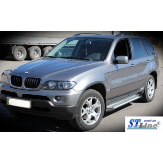 Side Pipes Special (2 pcs, stainless steel) BMW X5 E53 1999–2006 photo 3