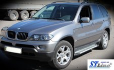 BMW X5 E53 1999–2006 Side Steps King (2 pcs, Aluminum) photo 3