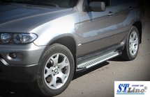 BMW X5 E53 1999–2006 Side Steps King (2 pcs, Aluminum) photo 2