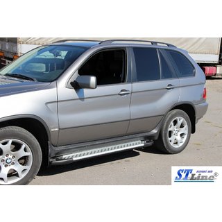 Side Pipes Special (2 pcs, stainless steel) BMW X5 E53 1999–2006 photo 4