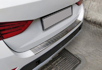 BMW X1 E84 2009-2015 Rear Bumper Protector OmsaLine Stainless Steel photo 3