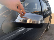 Volkswagen Golf 4 1997-2006 Mirror covers top part (2 pcs, stainless steel) photo 1