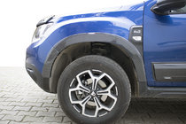Renault Duster 2018-2024 Wide Fender Flares (8 pcs, ABS, Carbon Look) photo 1