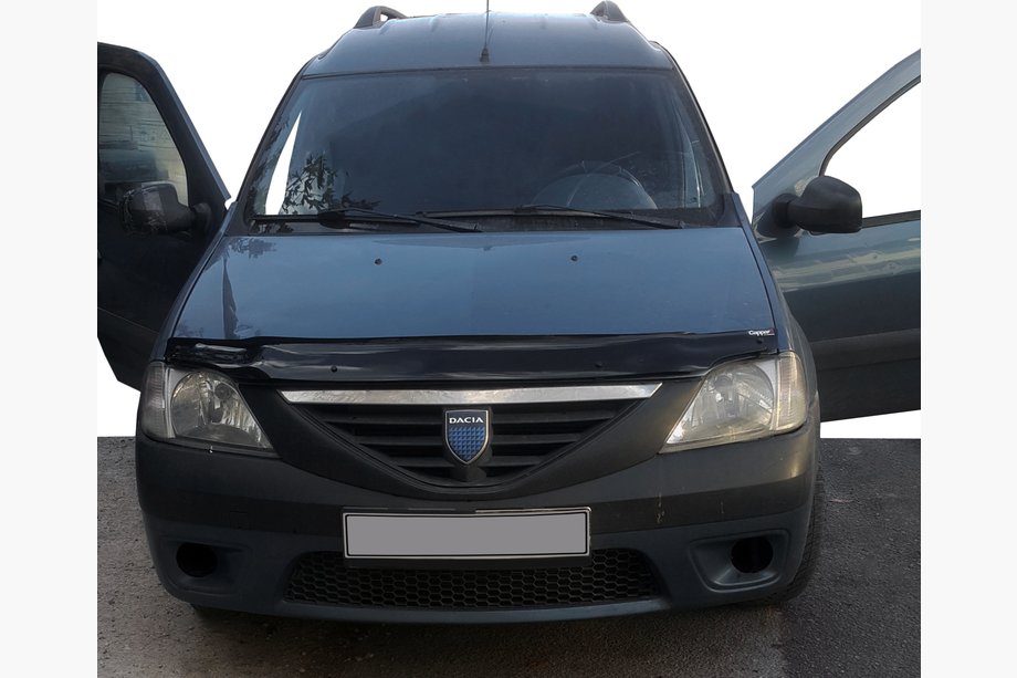 Renault Logan MCV 2005-2013 Hood Deflector (EuroCap) Image
