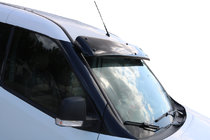 Opel Combo 2012-2018 Windshield visor (black gloss, 5mm) photo 1