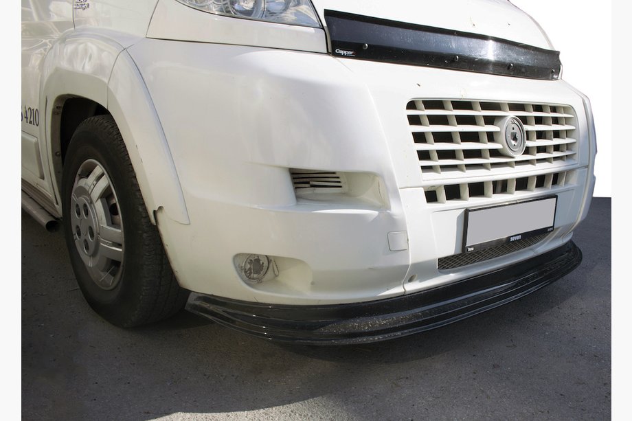 Fiat Ducato 2006-2025 Front lip 2006-2013 (black) Image