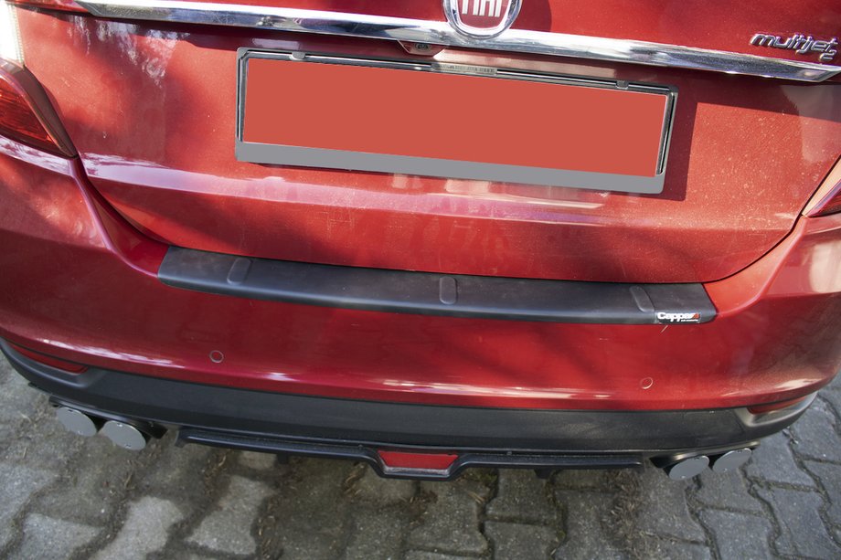 Fiat Tipo 2016- Rear Bumper Cover EuroCap (Sedan, ABS) Image