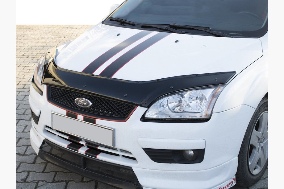 Ford Focus II 2005-2008 Hood Deflector EuroCap Image