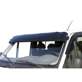 Windshield visor (black gloss, 5mm) photo 1