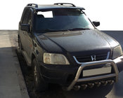 Honda CRV 1996-2001 Windshield visor (black gloss, 5mm) photo 1