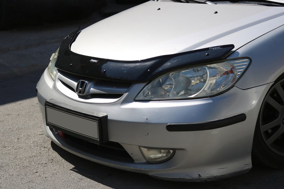 Honda Civic Sedan VII 2001-2006 Hood Deflector (EuroCap) Image