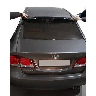 Rear window spoiler (black, ABS) Honda Civic Sedan VIII 2006-2011 photo 1