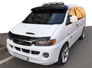 Hyundai H200, H1, Starex 1998-2007 Windshield visor (black gloss, 5mm) photo 1