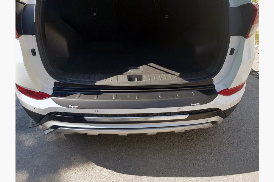 Hyundai Tucson TL 2016-2021 Rear Bumper Cover EuroCap 2016-2018 (ABS) Image