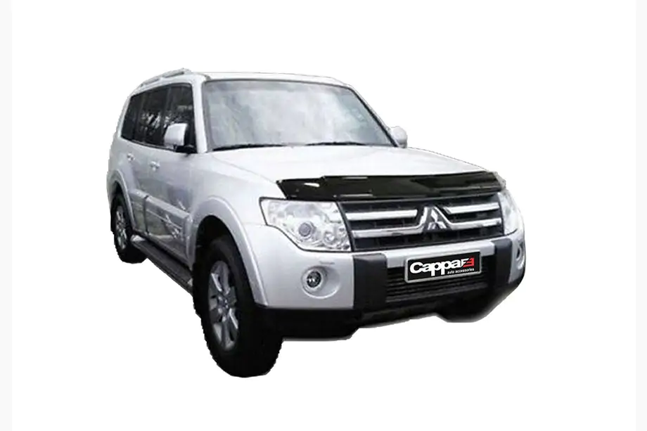 Mitsubishi Pajero Wagon IV 2006-2021 Hood Deflector (EuroCap) Image