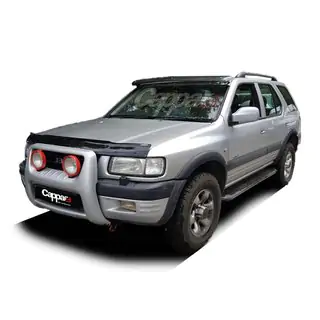 Windshield visor (black gloss, 5mm)