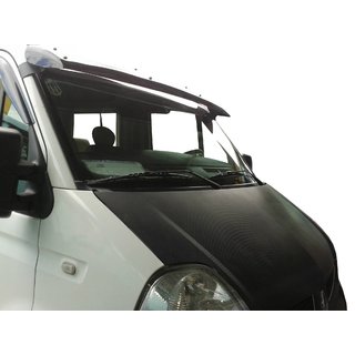 Windshield visor V1 (black gloss, 5mm)