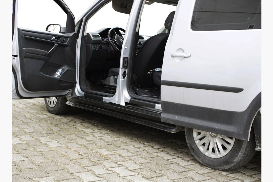 Volkswagen Caddy 2015-2020 Door Sill Protectors EuroCap (2 pcs, ABS) Image