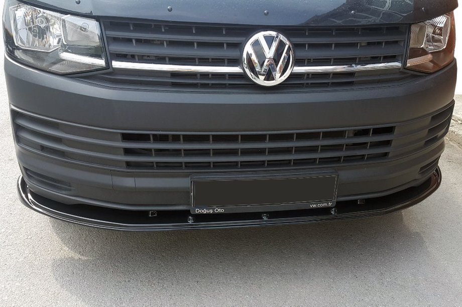 Volkswagen T6 2015-2024 Front lip 2015-2018 Standard (ABS) Image