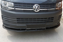 Volkswagen T6 2015-2024 Front lip 2015-2018 Standard (ABS) photo 1