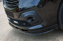 Renault Trafic 2015- Front lip 2015-2020 (ABS) photo 1