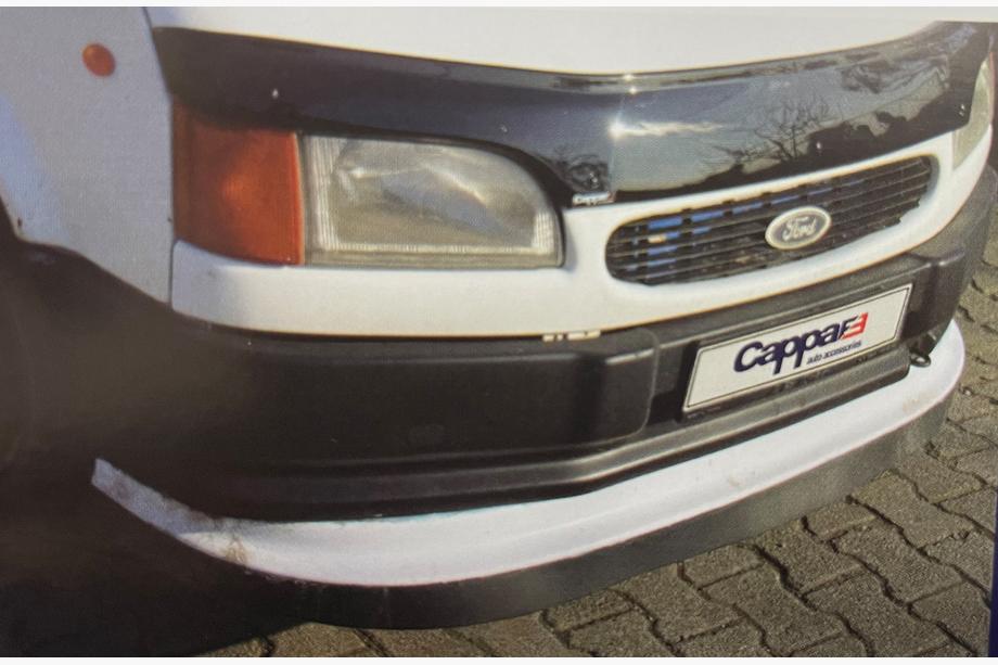 Ford Transit 1991-2000 Front bumper lip (black) Image