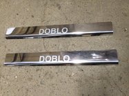 Fiat Doblo I 2005-2010 DISCOUNT !!! Door Sill Covers (2 pcs, Stainless Steel) photo 1