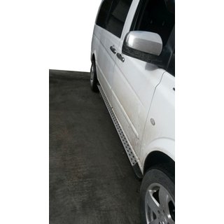 Side Steps DOT-Line (2 pcs, Aluminum) Mercedes Viano 2004-2014