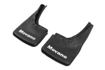 Opel Movano 2004-2010 Premium Custom Fit Mud Flaps with Recess (2 pcs, Rubber) photo 1