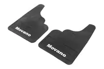 Opel Movano 2004-2010 Premium Mud Flaps straight (2 pcs, rubber) photo 1