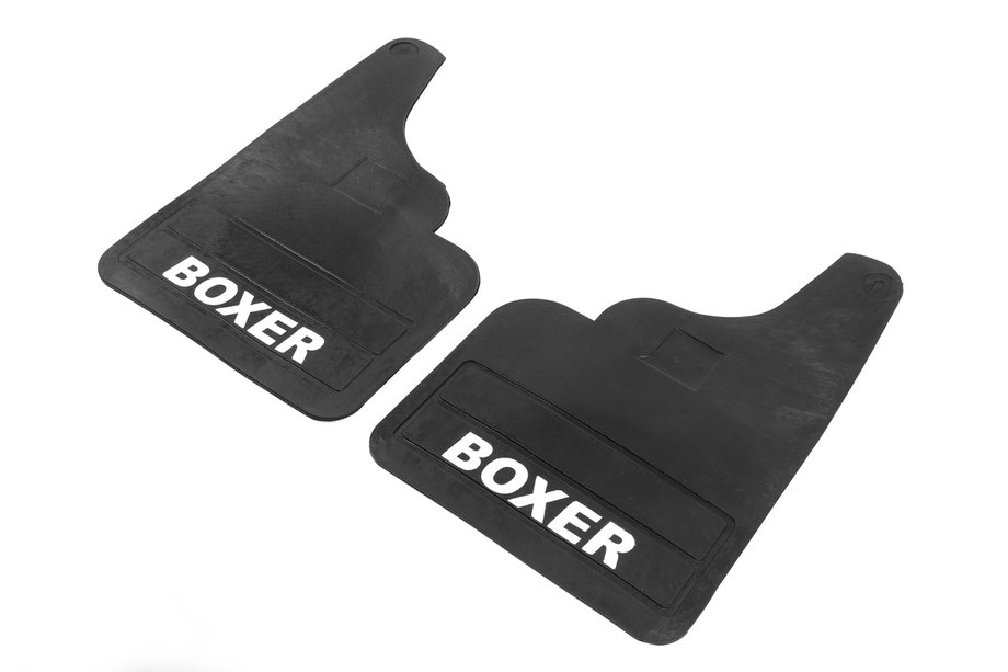 Peugeot Boxer 1994-2006 Rear straight mud flaps (2 pcs) Image