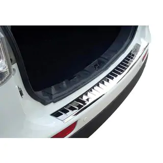 Rear bumper protector OmsaLine (2012-2015, stainless steel)