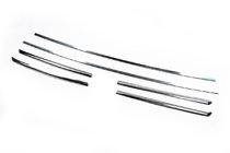 Fiat Ducato 2006-2025 Chrome Grille Covers 2006-2014 (6 pcs, Stainless Steel) photo 5