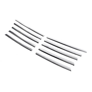 Chrome Grille Covers (V-class, Stainless Steel) Mercedes Vito W638 1996-2003 photo 2
