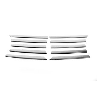 Chrome Grille Covers (10 pcs, Stainless Steel) Mercedes Vito W638 1996-2003 photo 2