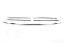Mercedes Sprinter W901/902/903/904/905 1995–2006 Chrome trim for radiator grille frame (2002-2006, 5 pcs, stainless steel) OmsaLine - Italian Stainless Steel photo 2