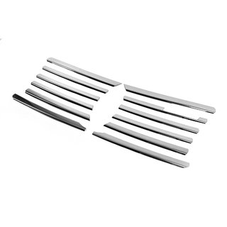 Chrome Grille Covers (1995-2000, 12 pcs, Stainless Steel) Mercedes Sprinter W901/902/903/904/905 1995–2006 photo 2