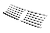 Mercedes Sprinter W901/902/903/904/905 1995–2006 Chrome Grille Covers (1995-2000, 12 pcs, Stainless Steel) photo 2