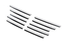 Opel Vectra B 1995-2002 Chrome Grille Covers (Stainless Steel) photo 2