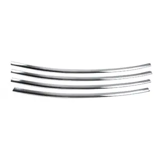 Bumper grille trims (2013↗, stainless steel) photo 2