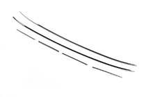 Skoda Superb 2009-2015 Lower grille covers (stainless steel) photo 1
