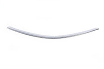 Toyota Corolla 2013-2019 Lower radiator grille trim (2013-2016, stainless steel) photo 2