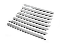 Volkswagen T4 Caravelle/Multivan 1990–2003 Chrome Grille Covers Straight Hood (8 pcs, Stainless Steel) photo 2
