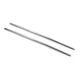Bumper grille trims (2 pcs, stainless steel) Volkswagen T5 Transporter 2003-2010 photo 2