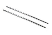 Volkswagen T5 Transporter 2003-2010 Bumper grille trims (2 pcs, stainless steel) Carmos - Turkish Stainless Steel photo 2