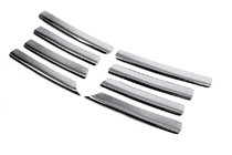 Volkswagen Sharan 1995-2010 Chrome Grille Covers (Stainless Steel) photo 2