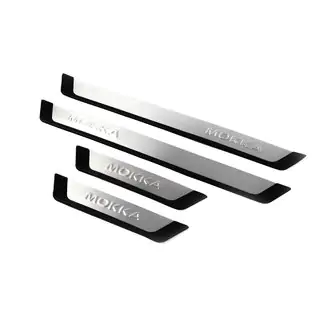 Door Sill Protectors OmsaLine (4 pcs, Stainless Steel)